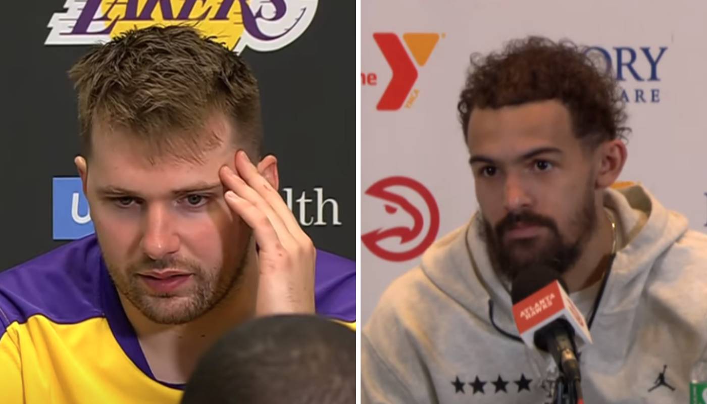 Luka Doncic et Trae Young