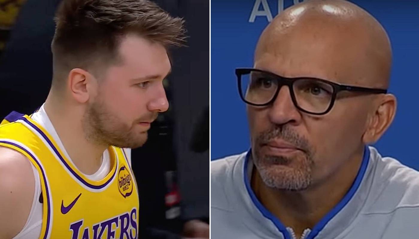 NBA Luka Doncic et Jason Kidd