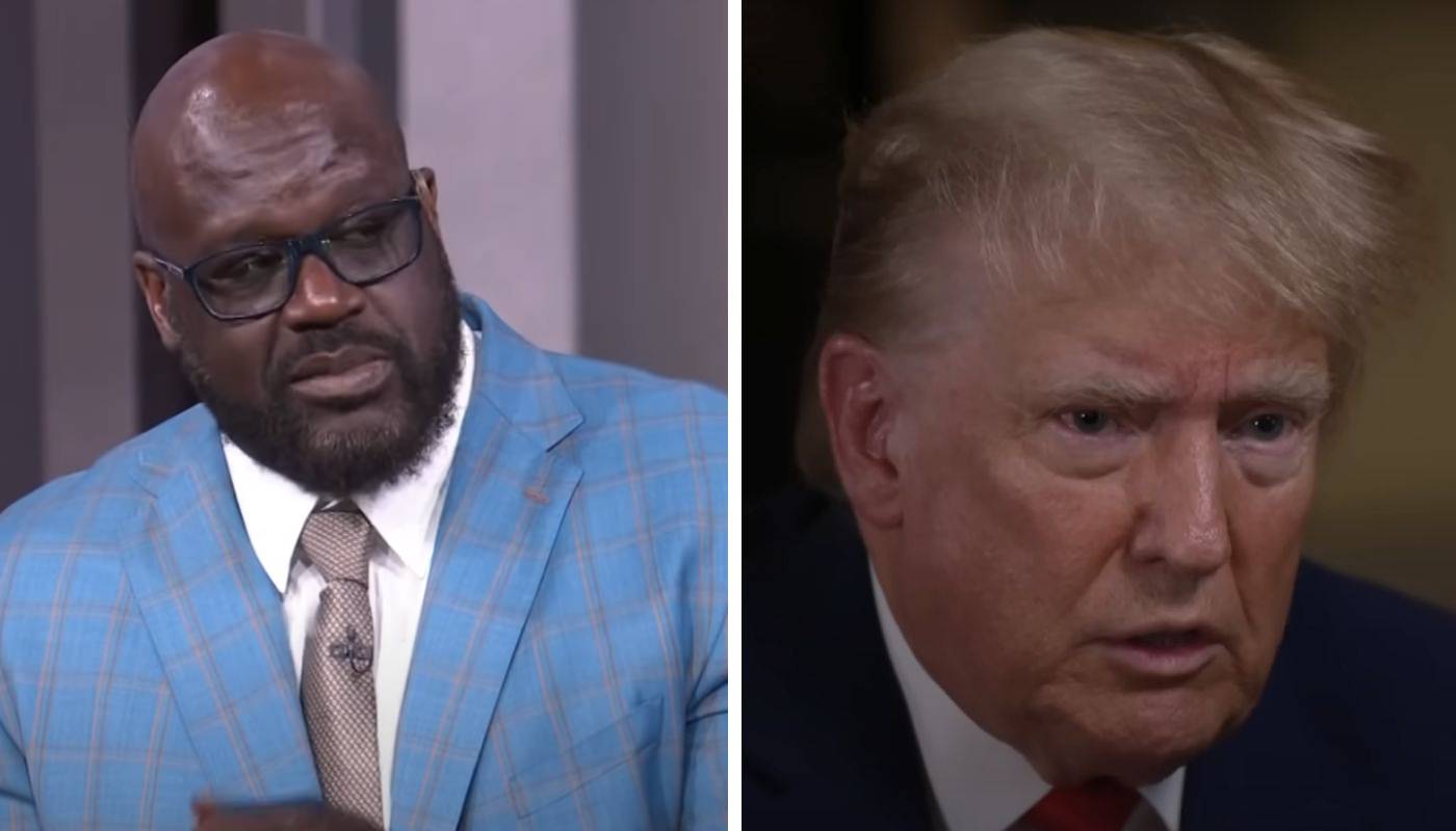 NBA Shaquille O'Neal et Donald Trump