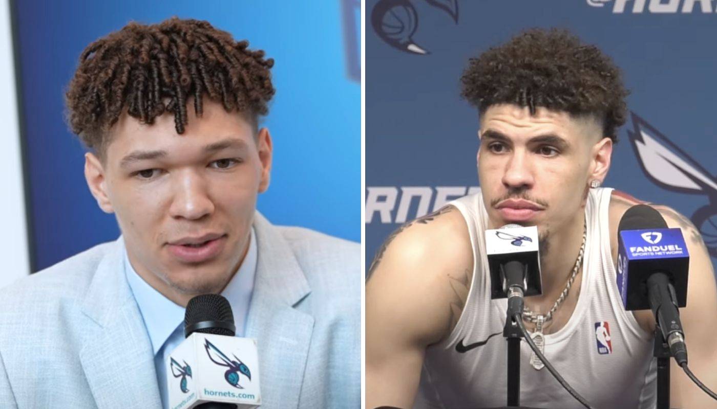 NBA Tidjane Salaün et LaMelo Ball