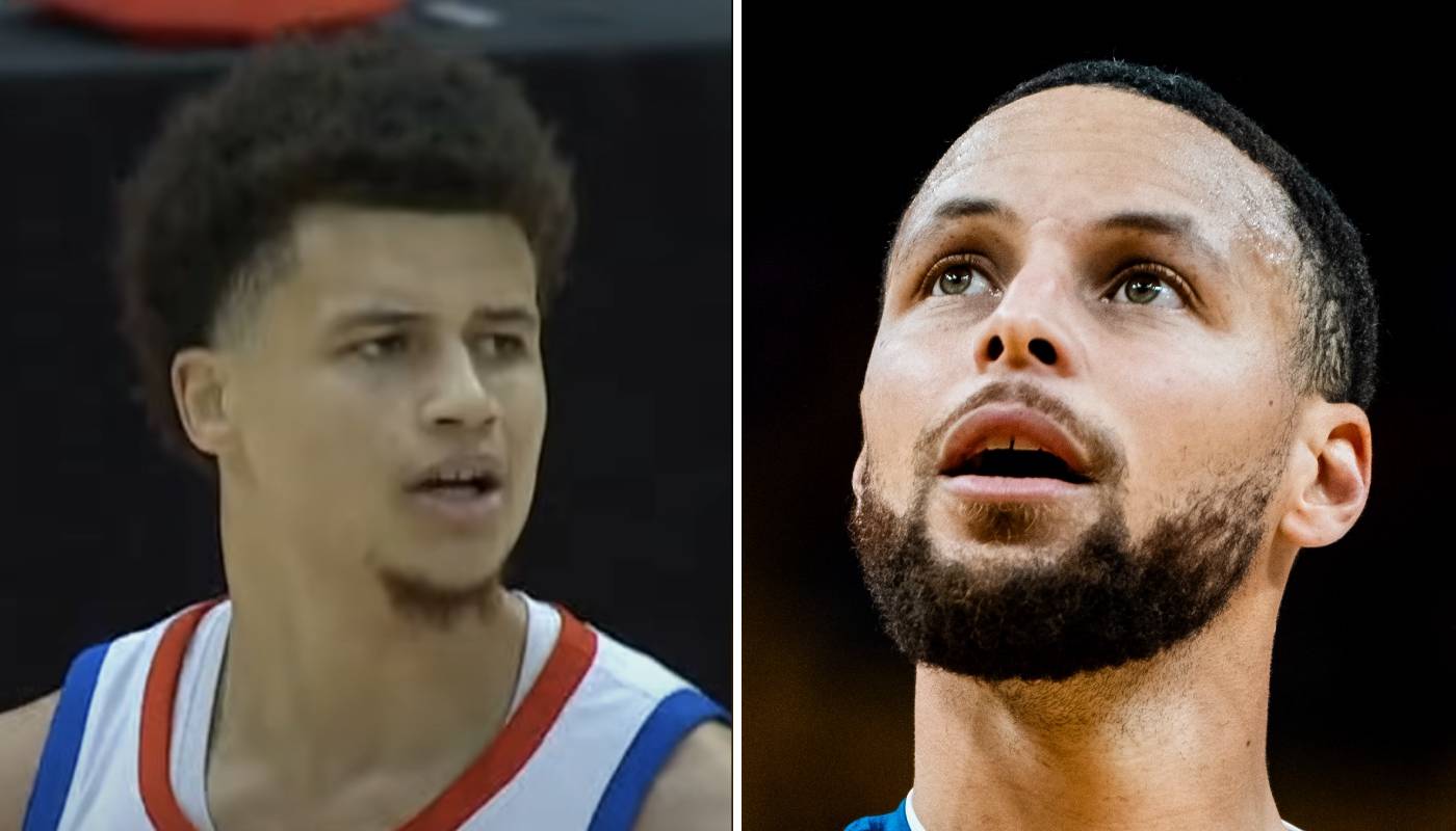 NBA Walter Clayton Jr et Stephen Curry