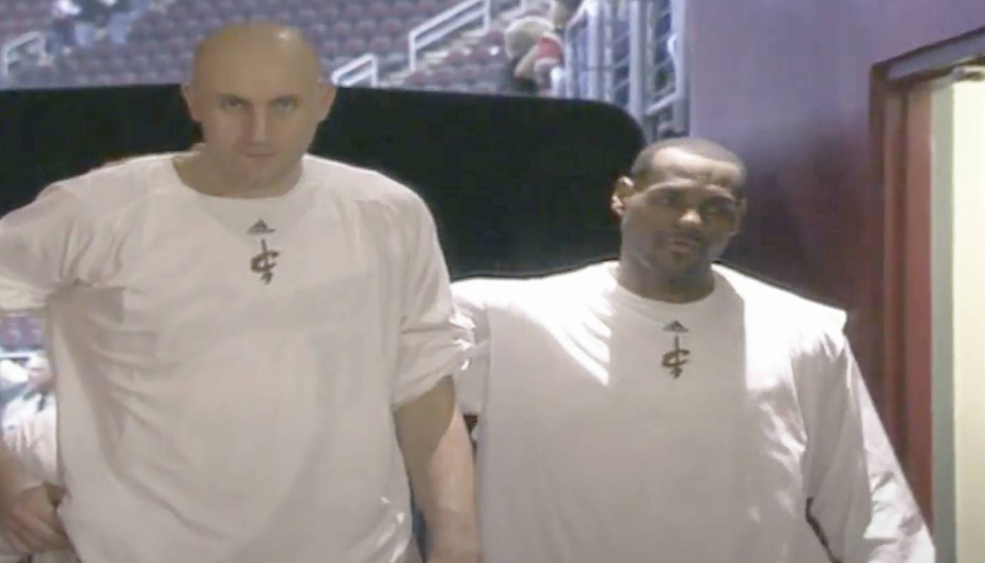 NBA Zidrunas Ilgauskas et LeBron James