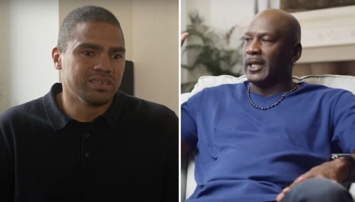 Daniel narcisse et Michael Jordan