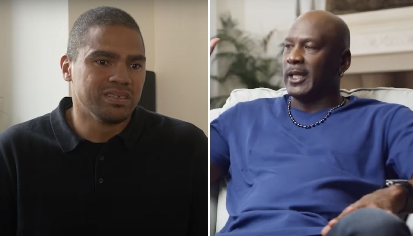 Daniel narcisse et Michael Jordan
