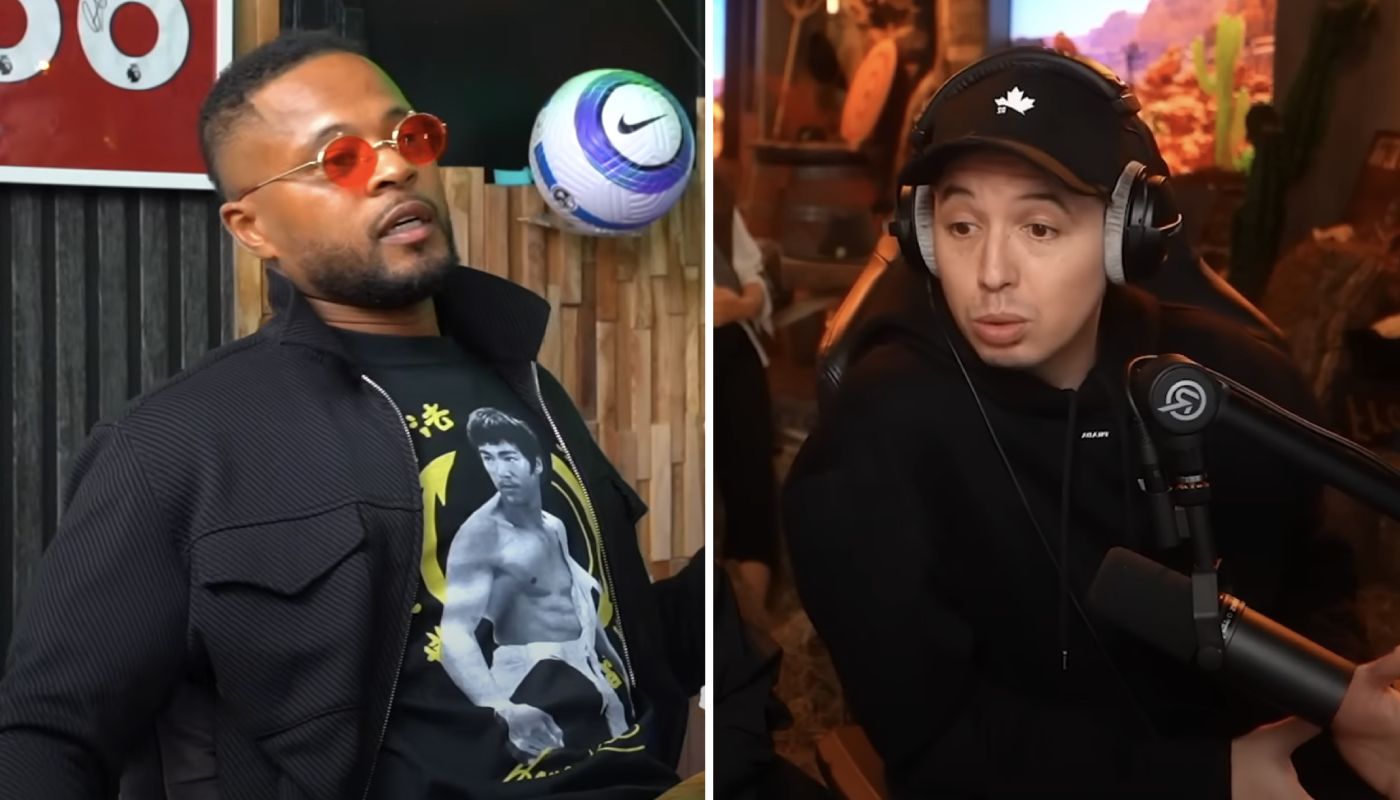 Patrice Evra et Samir Nasri