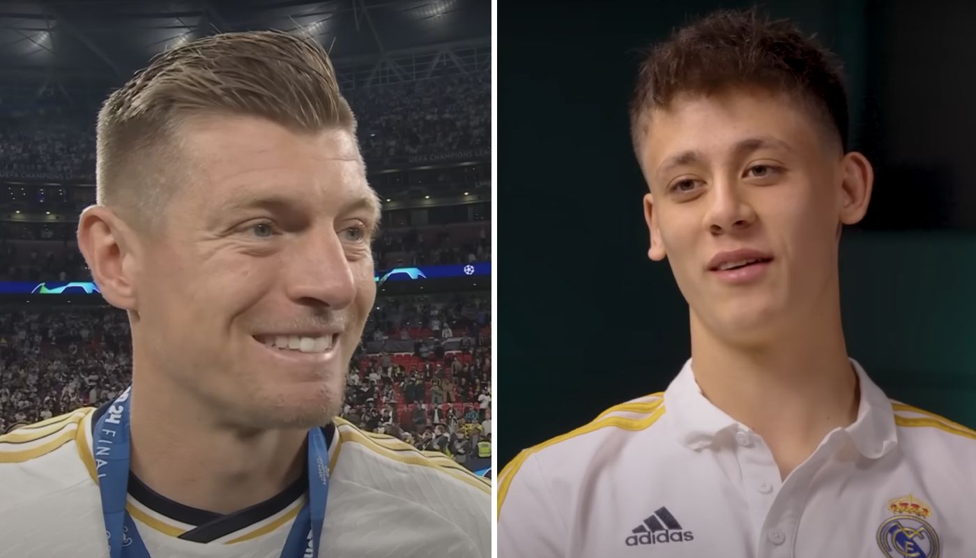 Toni Kroos et Arda Güler