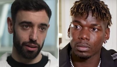 La star Bruno Fernandes balance sur Paul Pogba : « Mon 1er jour à United, il est venu me voir avec ça »