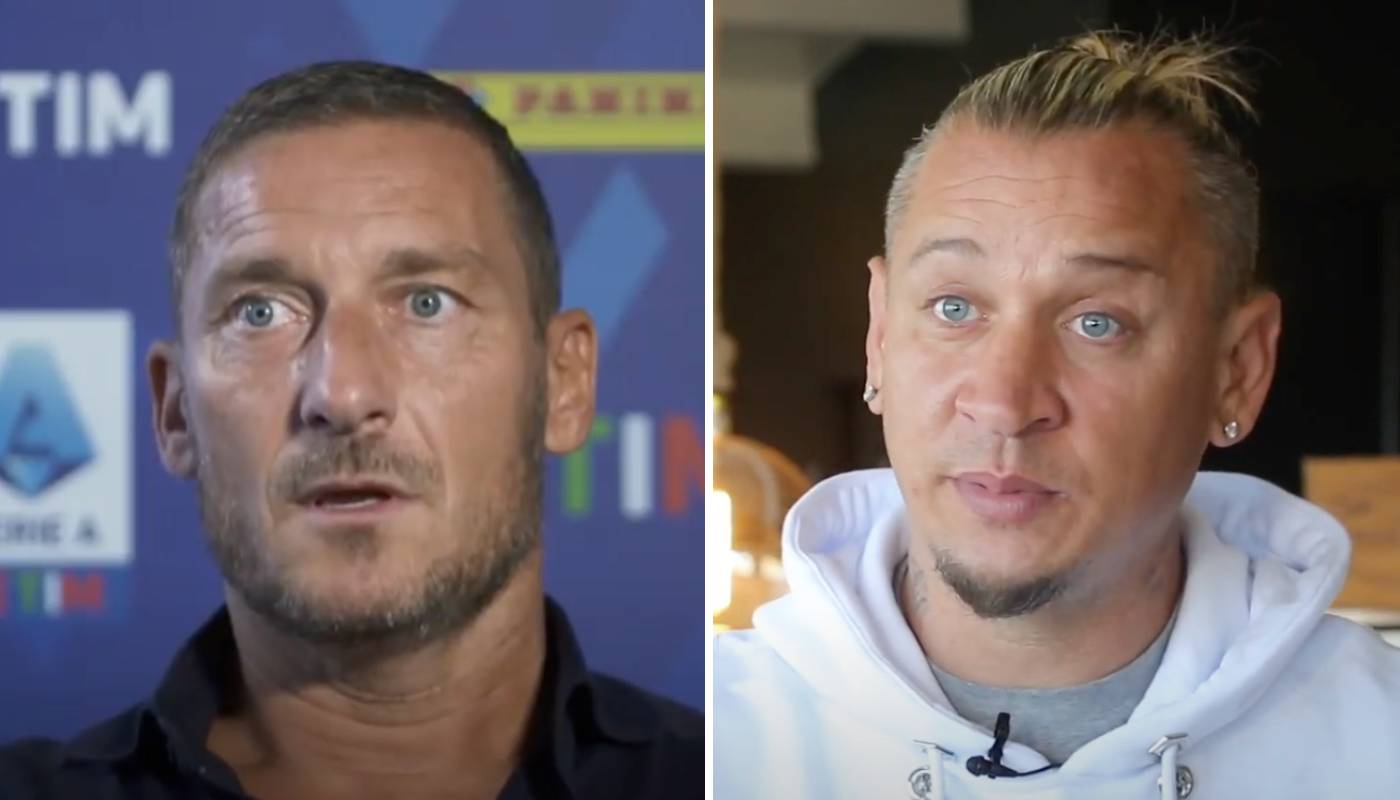 Francesco Totti et Philippe Mexès