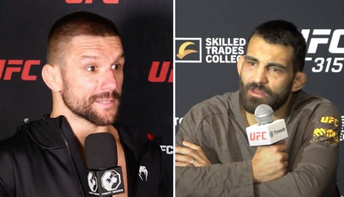 UFC Mateusz Gamrot et Benoît Saint-Denis