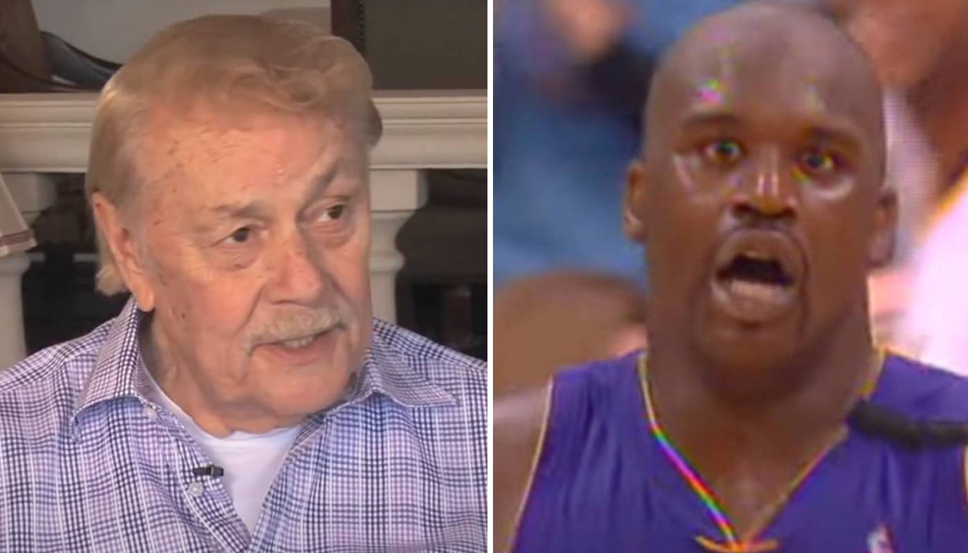 NBA Jerry Buss et Shaquille O'Neal