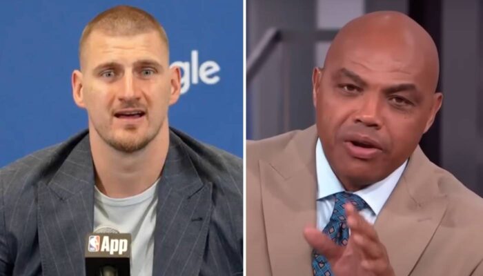 NBA Nikola Jokic et Charles Barkley