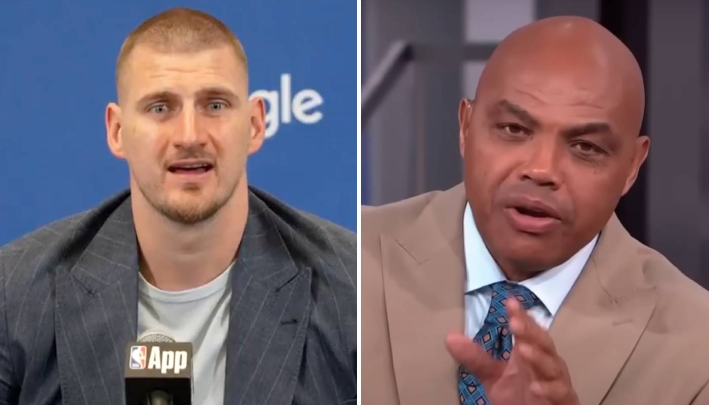 NBA Nikola Jokic et Charles Barkley
