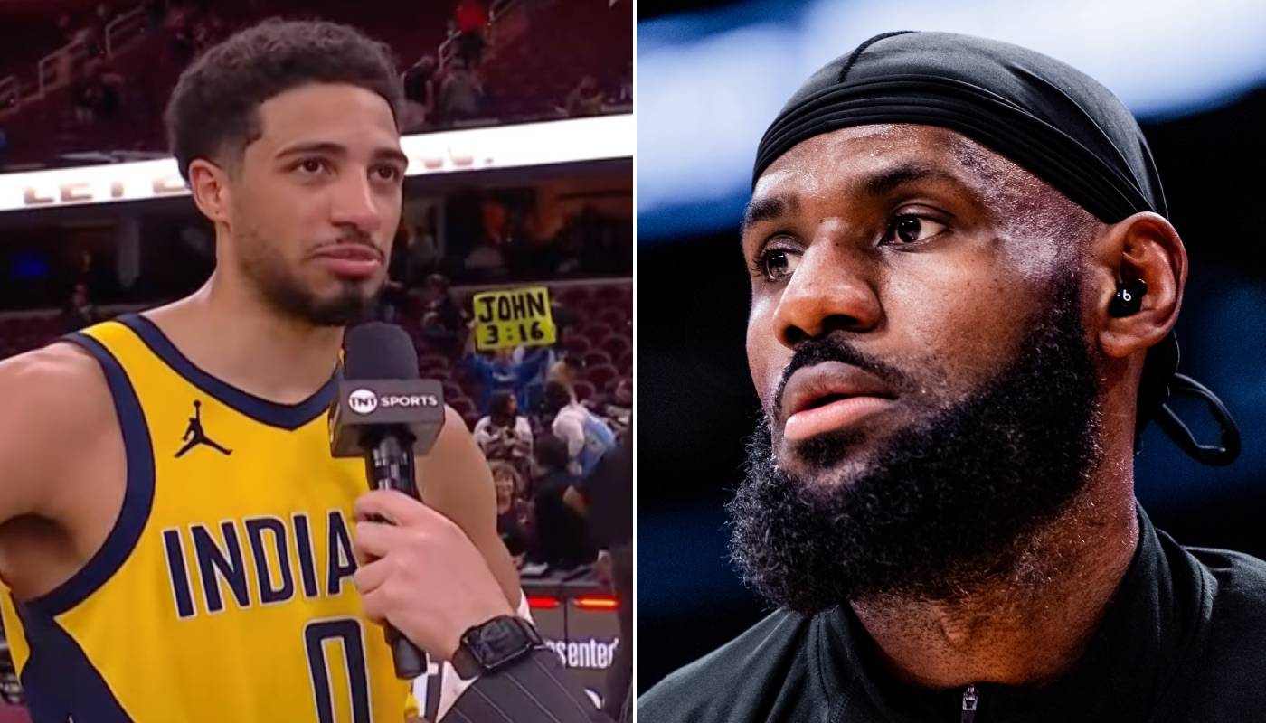 NBA Tyrese Haliburton et LeBron James