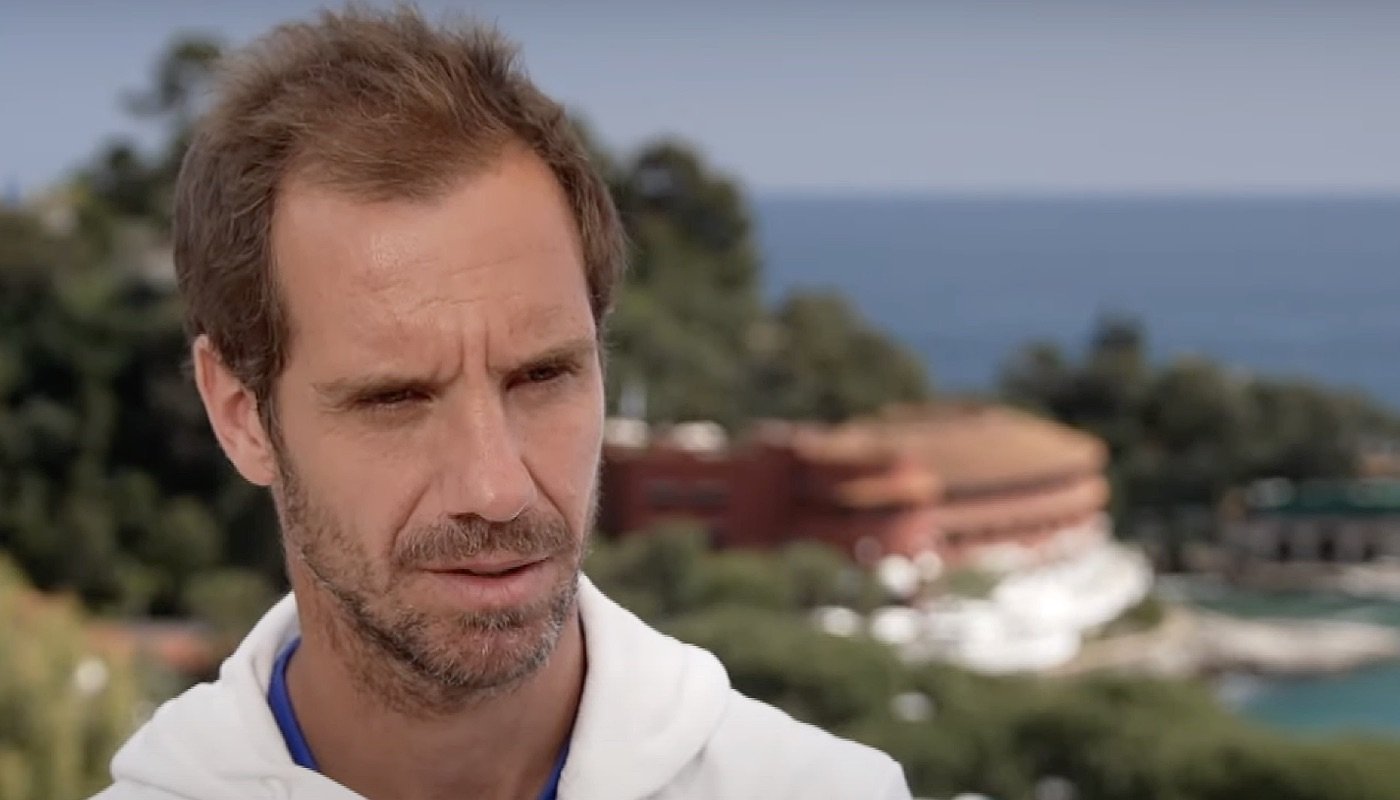Le tennisman français Richard Gasquet