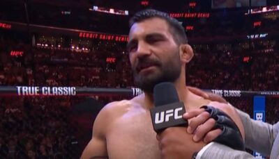 UFC – Benoît Saint-Denis humilié par un rival chez les poids légers : « Je vais changer son surnom en ça »