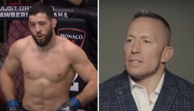UFC – La légende Georges Saint-Pierre très honnête sur Nassourdine Imavov : « J’étais choqué »