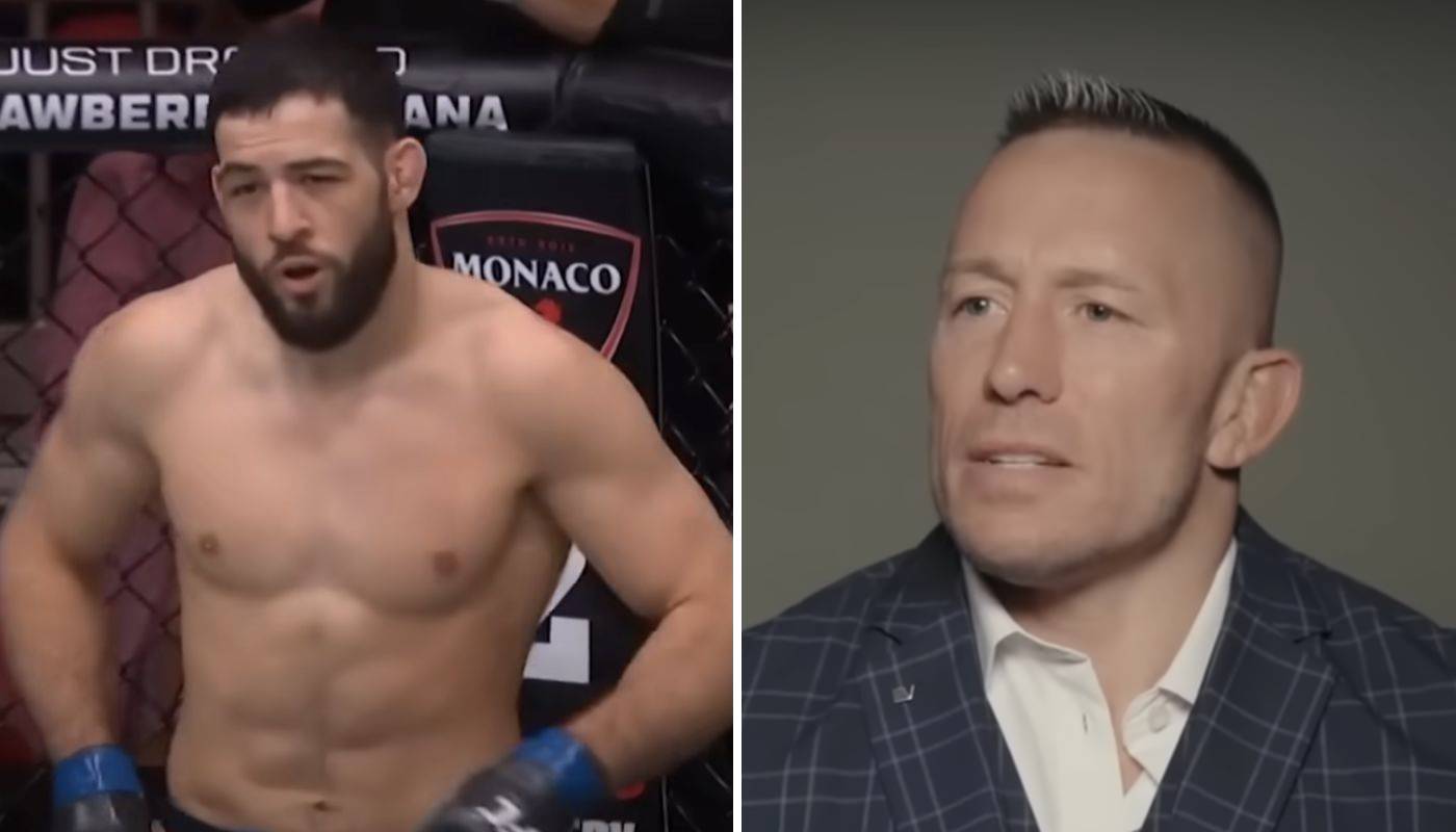 UFC Nassourdine Imavov et Georges Saint-Pierre