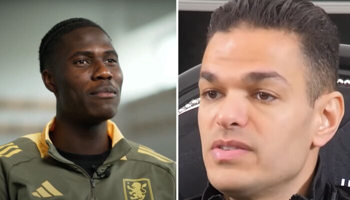 Amadou Onana et Hatem Ben Arfa
