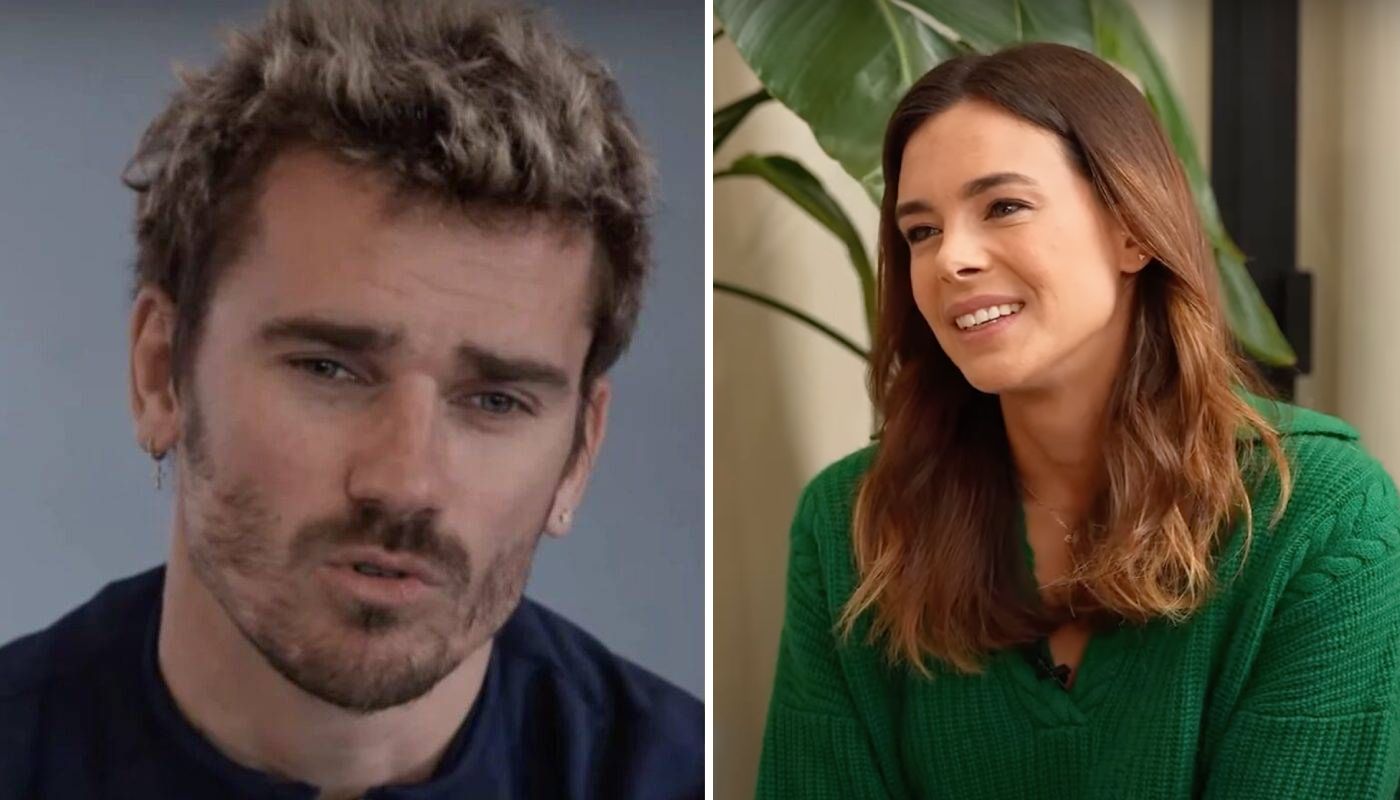Antoine Griezmann et Marine Lorphelin
