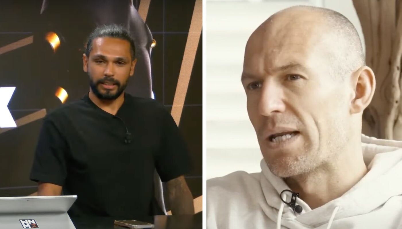 Benoit Trémoulinas et Arjen Robben
