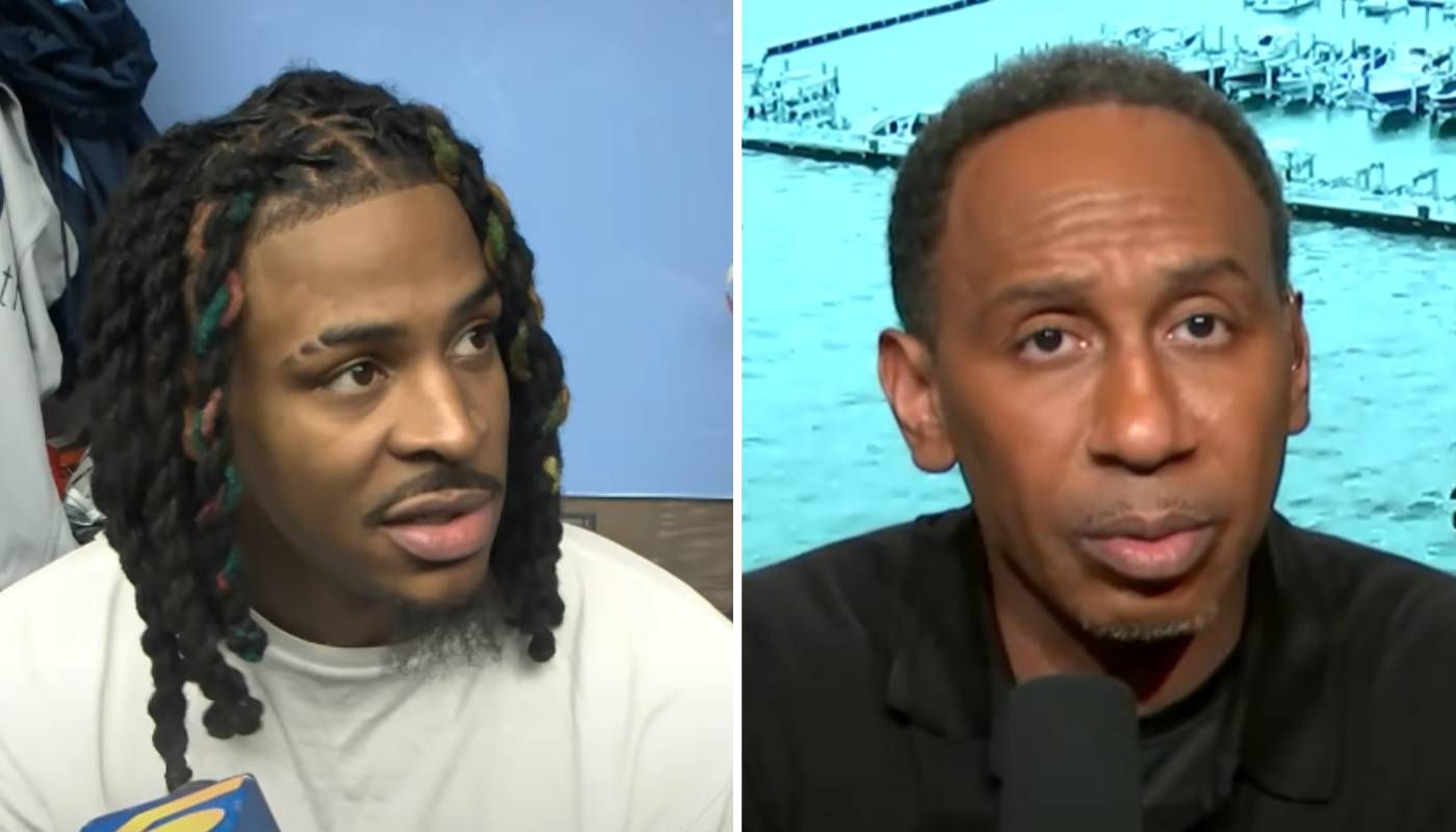 Ja Morant et Stephen A. Smith