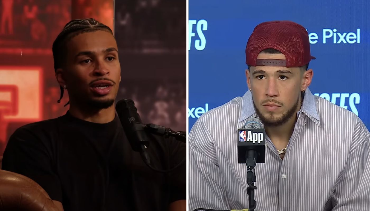 Toumani Camara et Devin Booker