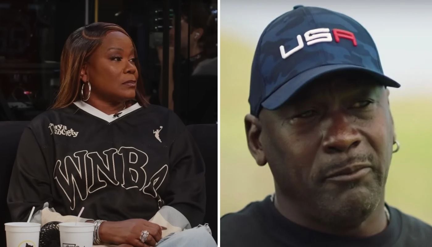 Sheryl Swoopes et Michael Jordan