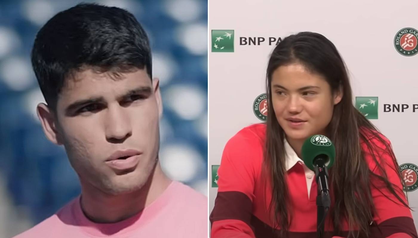 Carlos Alcaraz et Emma Raducanu