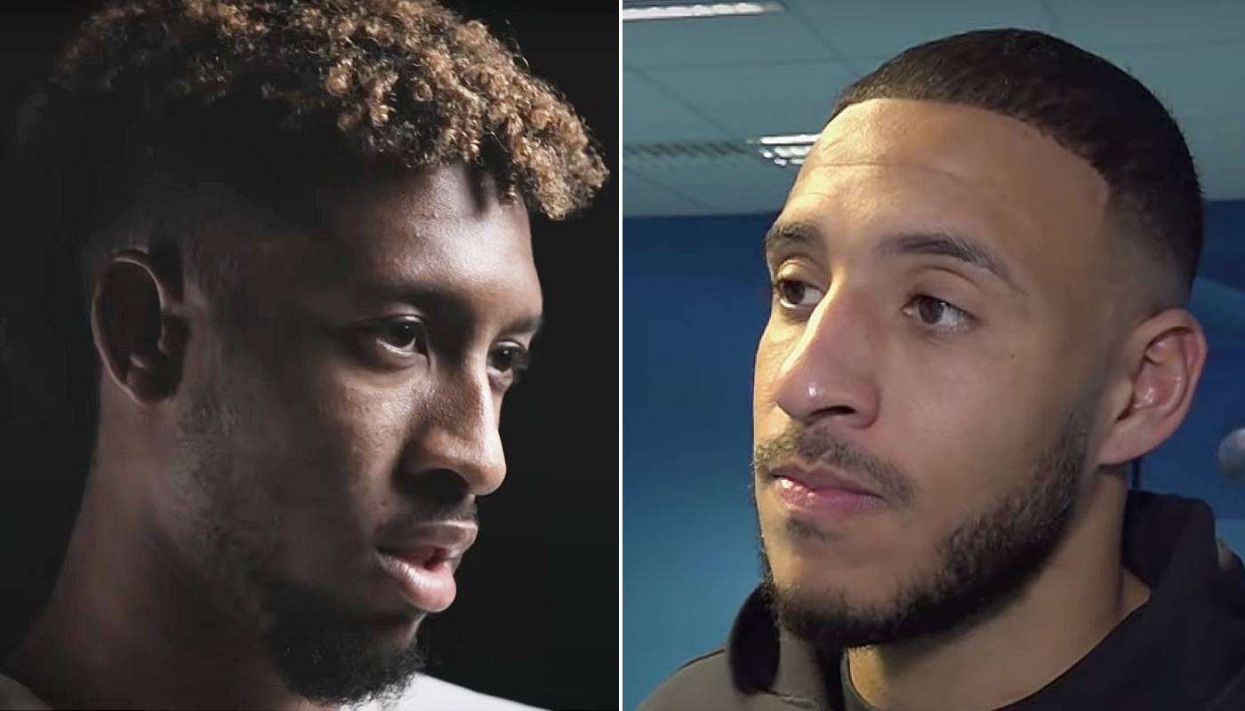 Kingsley Coman et Corentin Tolisso