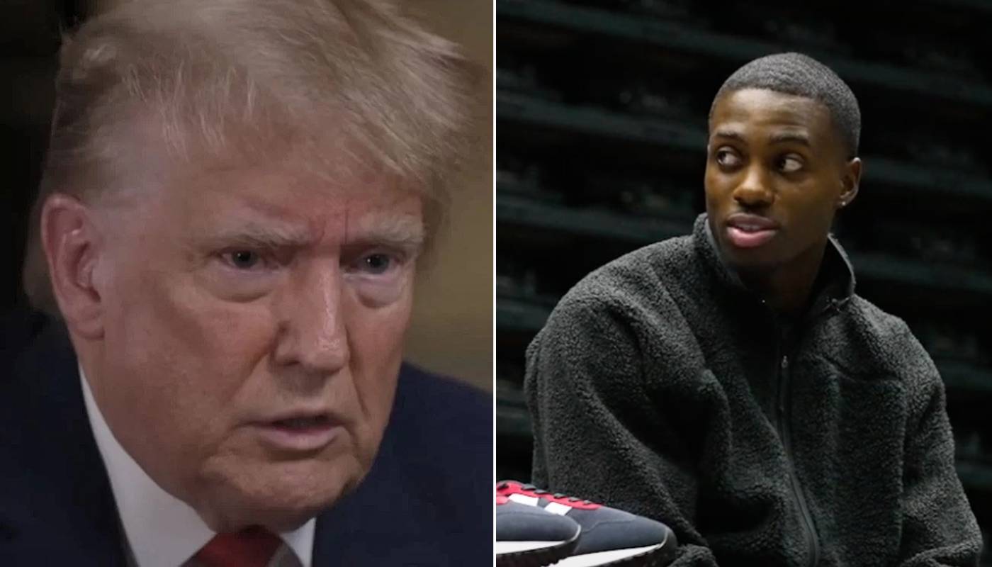Donald Trump et Tim Weah