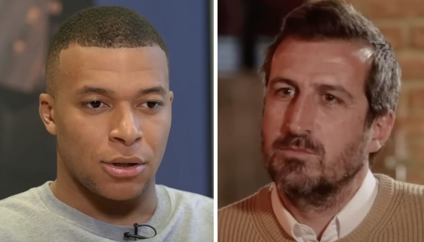 Kylian Mbappé et Johan Micoud