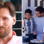 Les 3 fils de Lionel Messi sont-ils de futurs cracks ? Il répond cash : « Lui adore marquer »