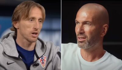 En privé, la conversation folle entre Luka Modric et Zinedine Zidane : « Je n’oublierai jamais »
