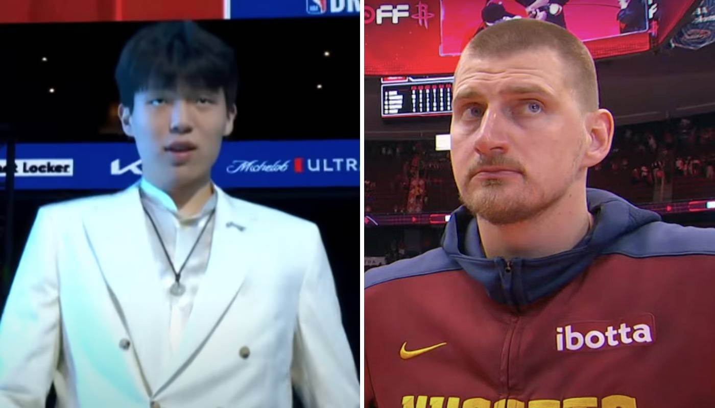 NBA Hansen Yang et Nikola Jokic