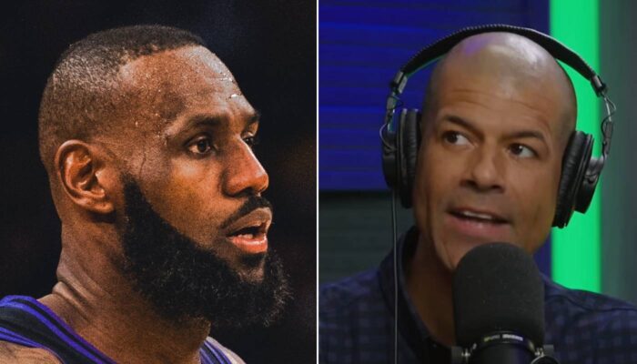 NBA LeBron James et Shane Battier