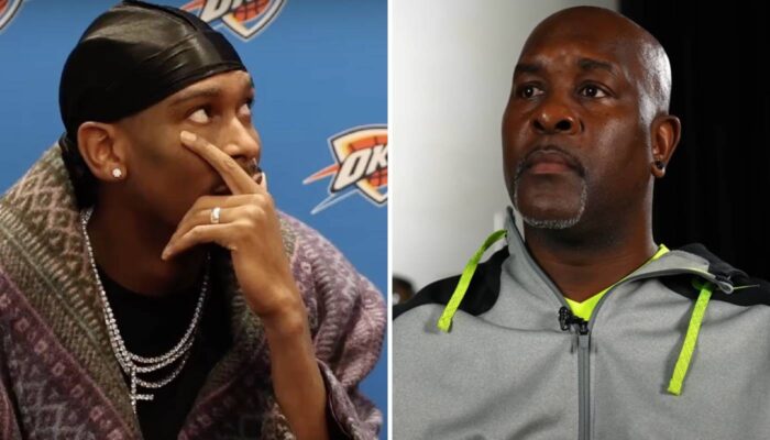 NBA Shai Gilgeous-Alexander et Gary Payton