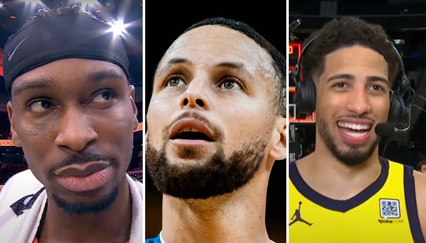NBA Shai Gilgeous-Alexander, Stephen Curry et Tyrese Haliburton