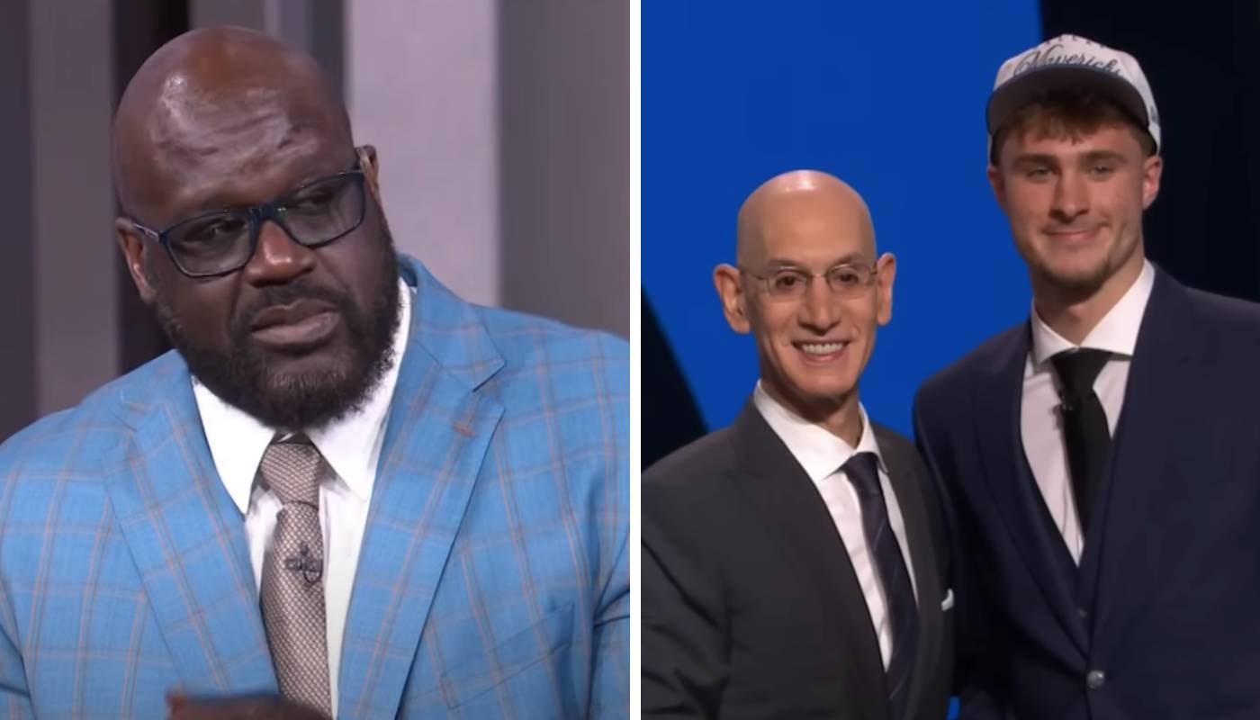 NBA Shaquille O'Neal et Cooper Flagg