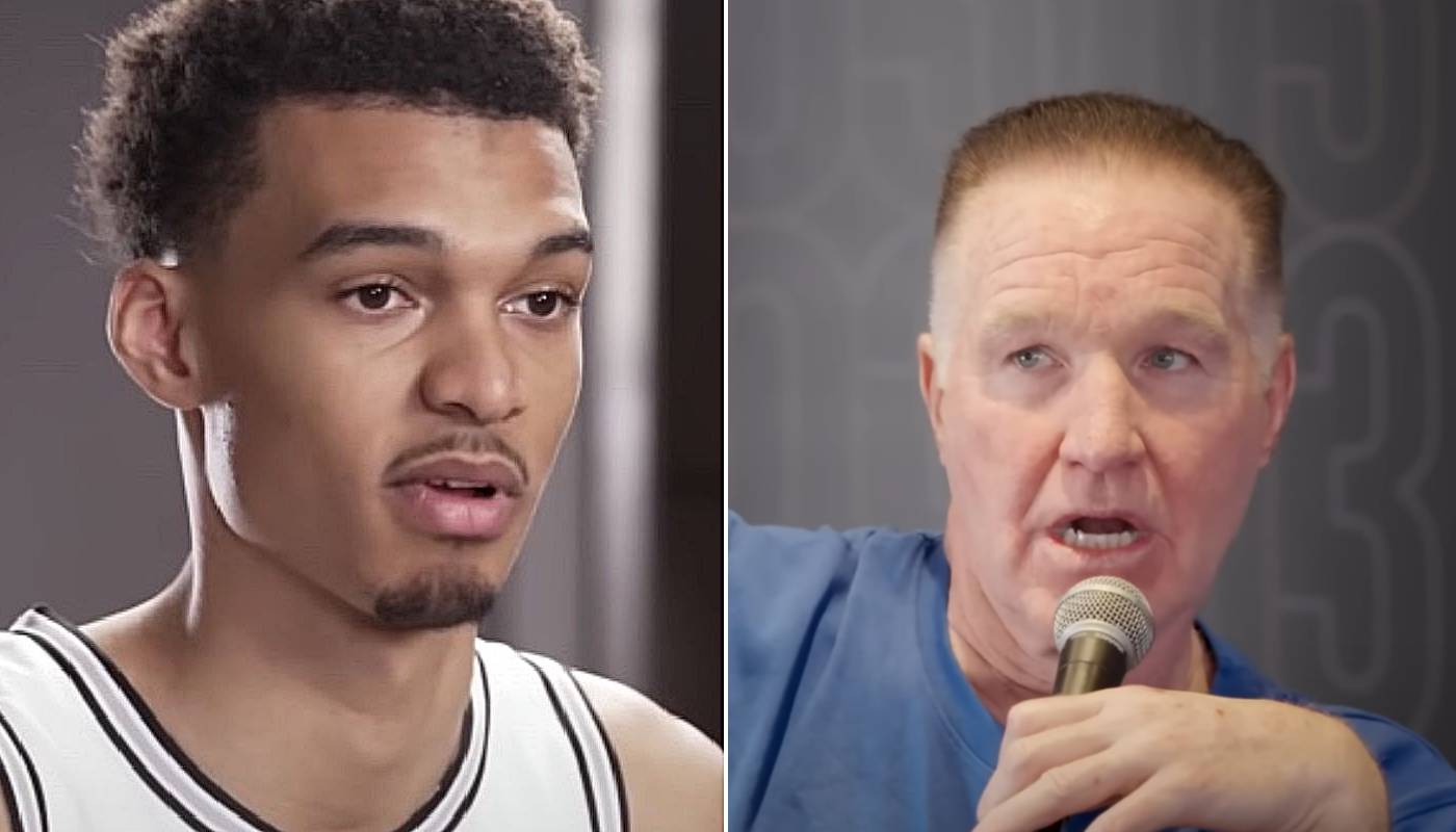 NBA Victor Wembanyama et Chris Mullin