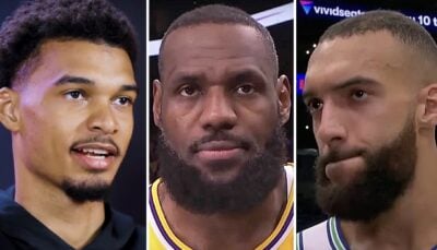 LeBron cash le débat NBA vs. Europe : « Est-ce qu’on veut que Wembanyama et Gobert puissent faire ça ? »