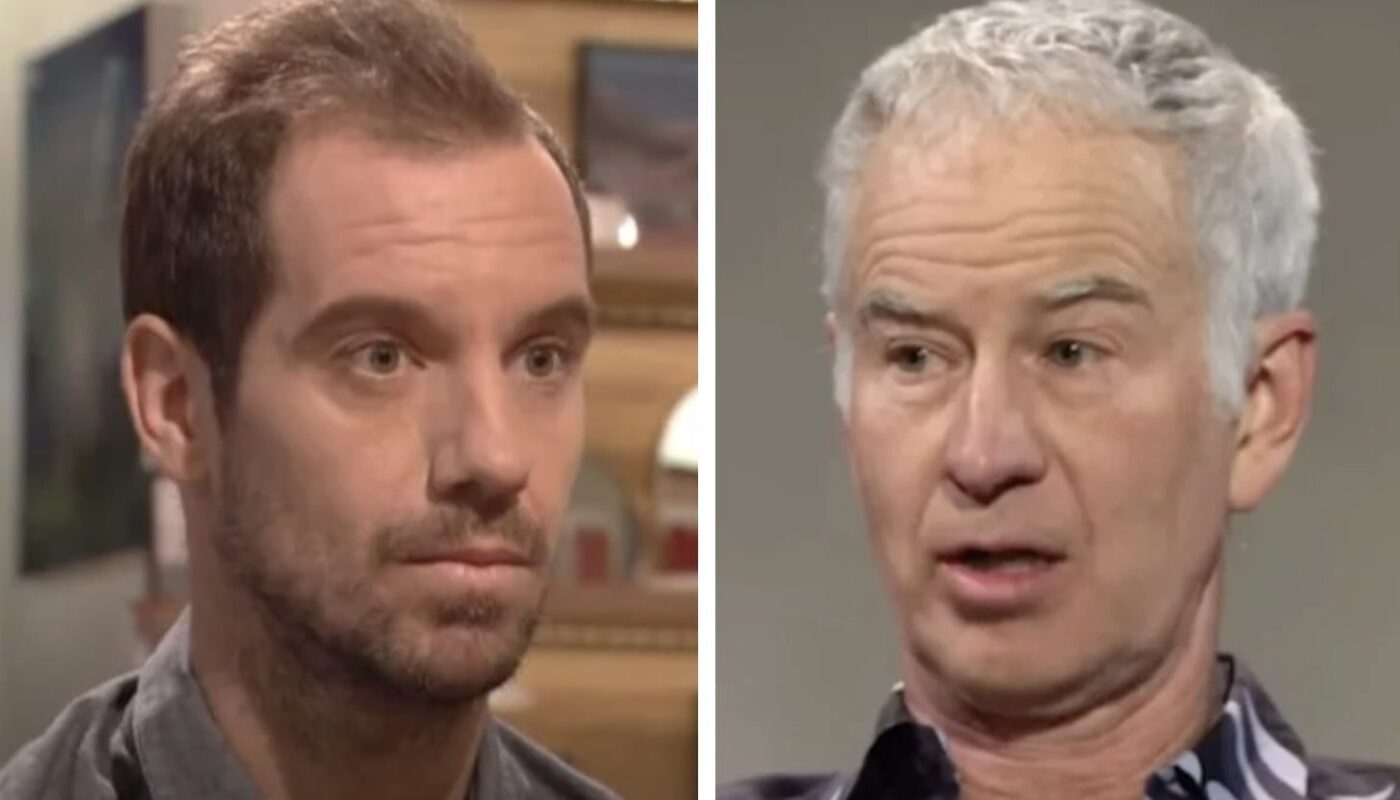 Richard Gasquet et John McEnroe