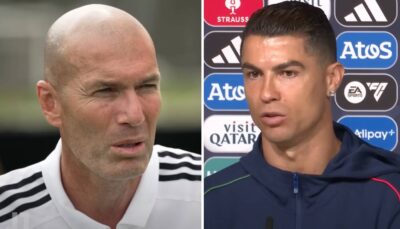 Cristiano Ronaldo sans détour : « Cette pépite me rappelle Zinedine Zidane »