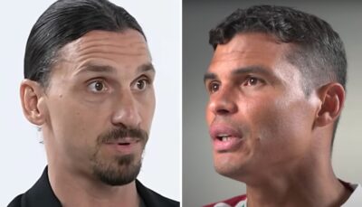 Coéquipiers au PSG, le récit dingue de Thiago Silva sur Zlatan Ibrahimovic : « Je n’en pouvais plus »
