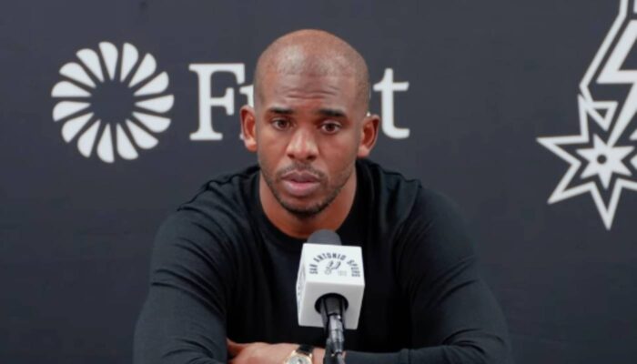 Chris Paul en conférence pour les Spurs