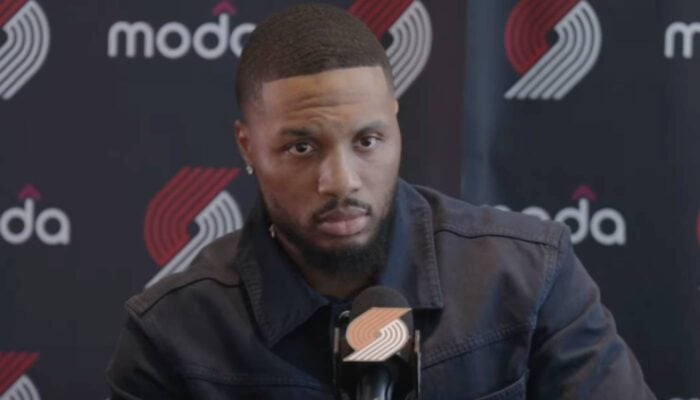 Damian Lillard pour son retour aux Blazers