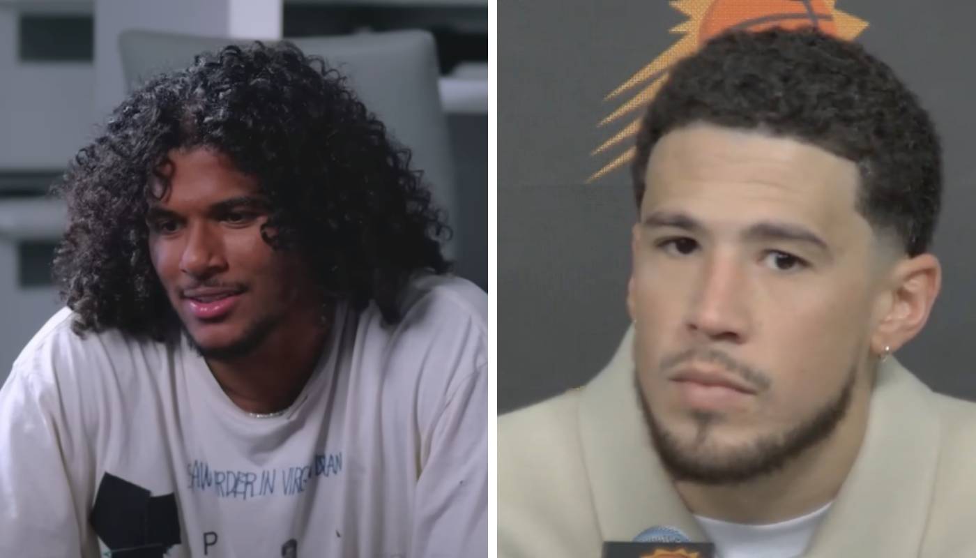 Jalen Green et Devin Booker, coéquipiers des Suns