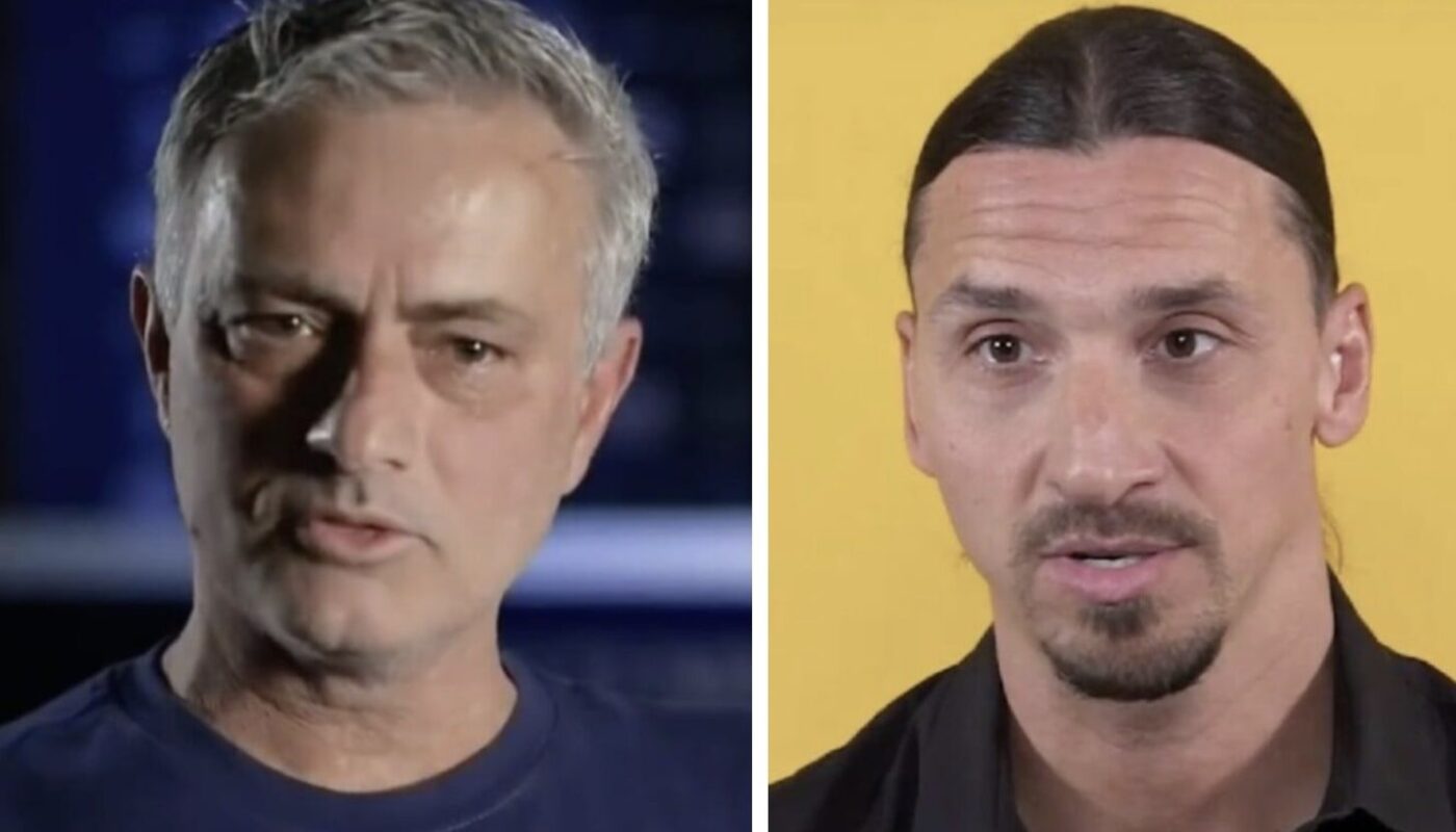 José Mourinho et Zlatan Ibrahimovic