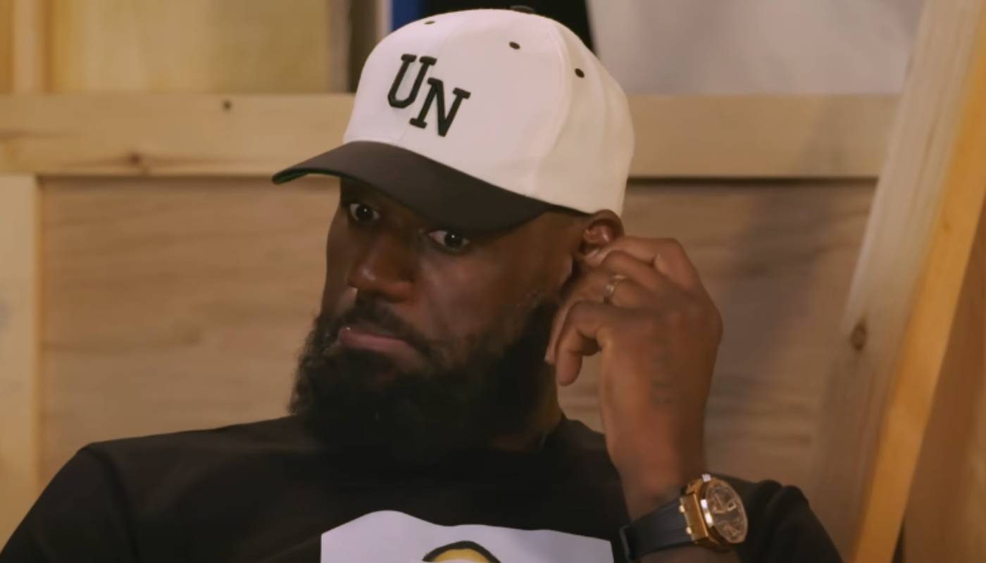 LeBron James dans son podcast