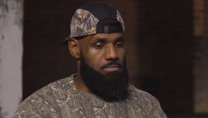LeBron James, star des Lakers, dans son podcast