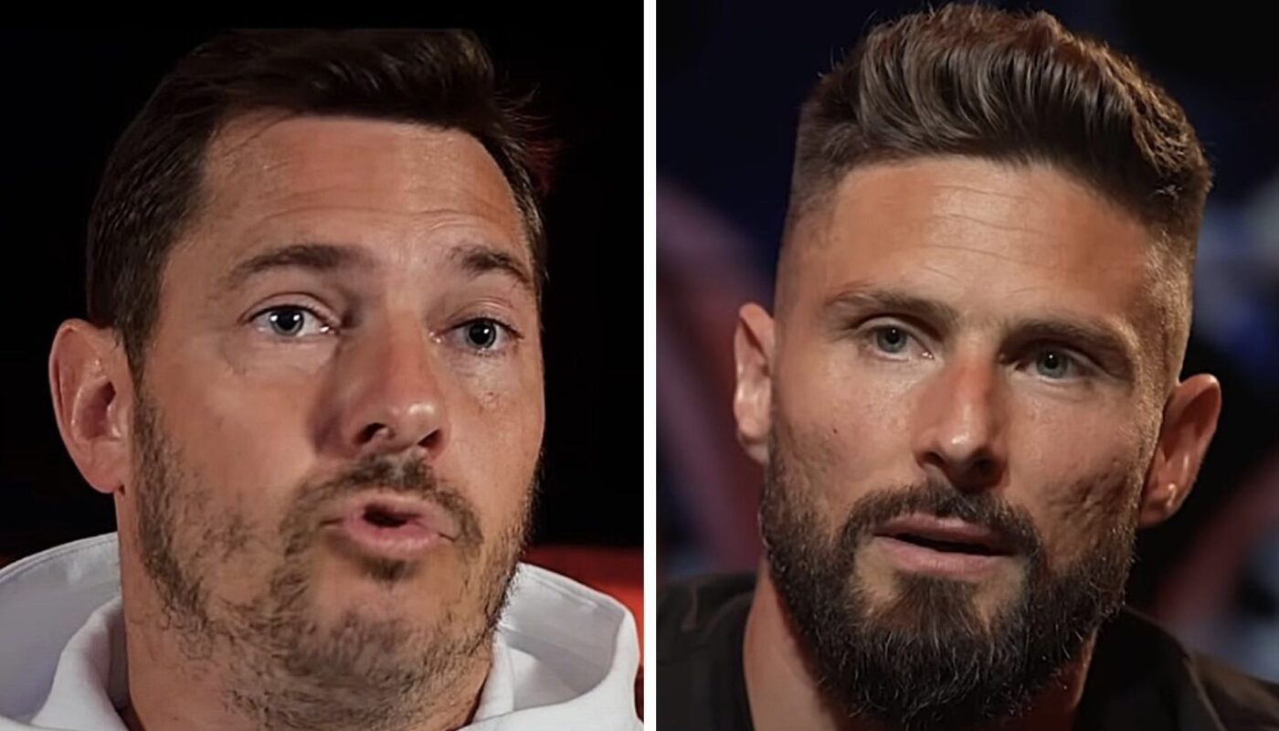 Ludovic Obraniak et Olivier Giroud